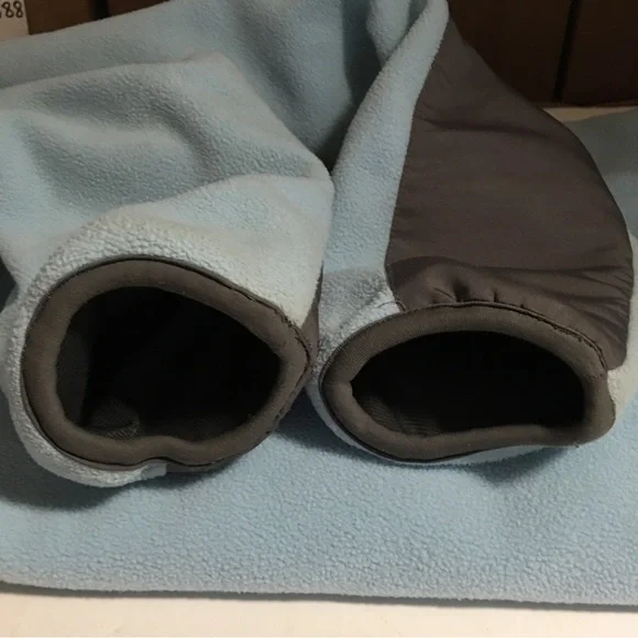 Free country full zip soft shell Jacket blue & Grey LG - Picture 13 of 14